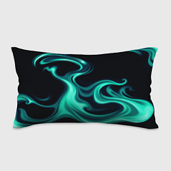 Подушка-антистресс Color turquoise black, цвет: 3D-принт