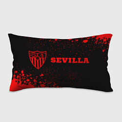 Подушка-антистресс Sevilla - red gradient по-горизонтали, цвет: 3D-принт