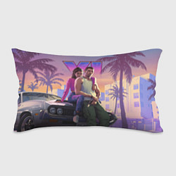 Подушка-антистресс Gta 6 - new story, цвет: 3D-принт