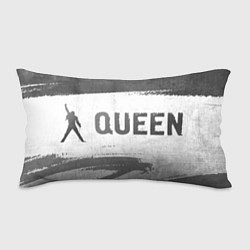 Подушка-антистресс Queen - white gradient по-горизонтали, цвет: 3D-принт