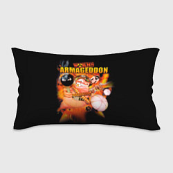 Подушка-антистресс Worms - armageddon, цвет: 3D-принт