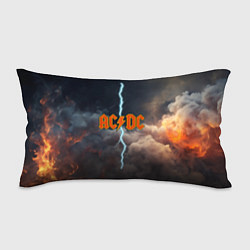 Подушка-антистресс ACDC логотип группы с молнией