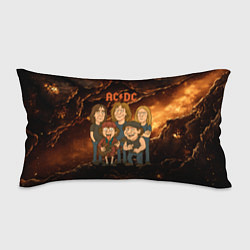 Подушка-антистресс ACDC карикатурный стиль, цвет: 3D-принт