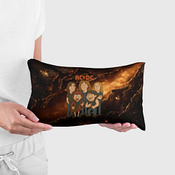 Подушка-антистресс ACDC карикатурный стиль, цвет: 3D-принт — фото 2