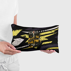 Подушка-антистресс ACDC в автобусе, цвет: 3D-принт — фото 2