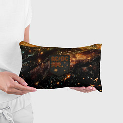 Подушка-антистресс ACDC в стиле нашивки, цвет: 3D-принт — фото 2