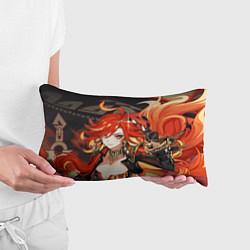 Подушка-антистресс Mavuika Genshin Impact, цвет: 3D-принт — фото 2