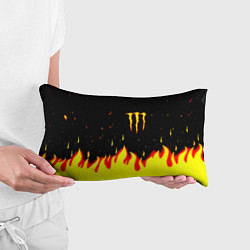 Подушка-антистресс Monster energy fire steel, цвет: 3D-принт — фото 2