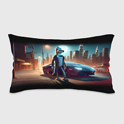 Подушка-антистресс Бендер с пистолетом - Нью-Йоркская мафия, цвет: 3D-принт