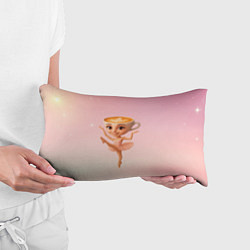 Подушка-антистресс Балерина капучино ии мем, цвет: 3D-принт — фото 2