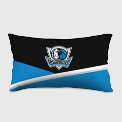 Подушка-антистресс Даллас Маверикс - линии, цвет: 3D-принт