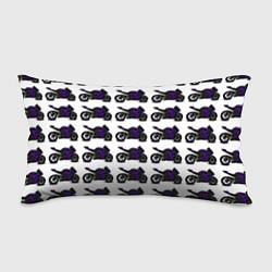 Подушка-антистресс The motorcycle is dark purple