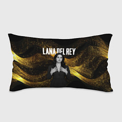 Подушка-антистресс Lana Del Rey в черном платье, цвет: 3D-принт