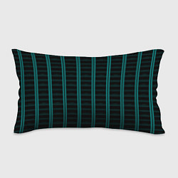 Подушка-антистресс Color blue dark stripe, цвет: 3D-принт