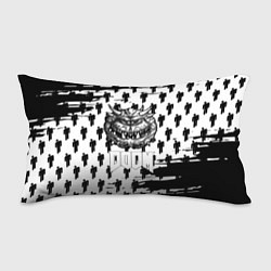 Подушка-антистресс Doom паттерн пипл краски, цвет: 3D-принт