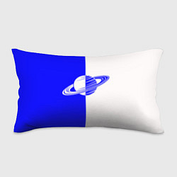 Подушка-антистресс Сатурн сине-белый, цвет: 3D-принт