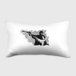 Подушка-антистресс Леон рисунок, цвет: 3D-принт