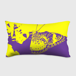 Подушка-антистресс Бабочка-абстракция, цвет: 3D-принт