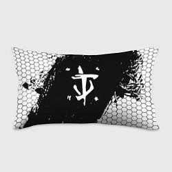 Подушка-антистресс Doom соты краски, цвет: 3D-принт