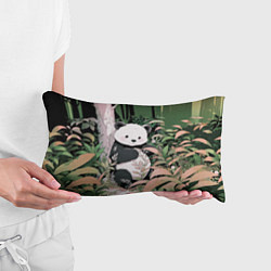 Подушка-антистресс Панда в лесу, цвет: 3D-принт — фото 2