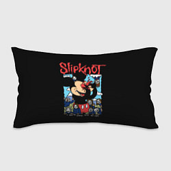 Подушка-антистресс Слипкнот и Микки Маус - I push my fingers into my, цвет: 3D-принт