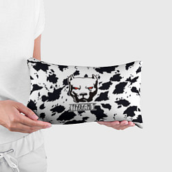 Подушка-антистресс Белый питбуль - страха нет, цвет: 3D-принт — фото 2