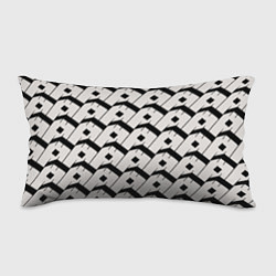 Подушка-антистресс Три буквы: чёрные, цвет: 3D-принт