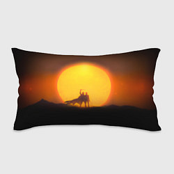 Подушка-антистресс Paul Atreides and Chani, цвет: 3D-принт