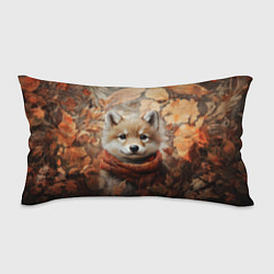 Подушка-антистресс Осенний волчонок, цвет: 3D-принт
