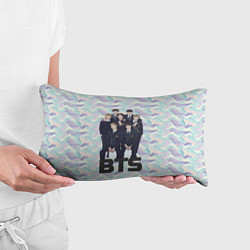 Подушка-антистресс BTS совместное фото, цвет: 3D-принт — фото 2