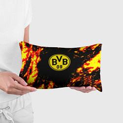 Подушка-антистресс Borussia огненные краски, цвет: 3D-принт — фото 2