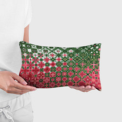 Подушка-антистресс Розово-зеленая метаморфоза, цвет: 3D-принт — фото 2