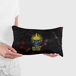 Подушка-антистресс Beast mode череп, цвет: 3D-принт — фото 2