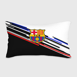 Подушка-антистресс Barcelona полосы текстура спорт, цвет: 3D-принт