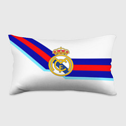 Подушка-антистресс Real Madrid текстура полосы, цвет: 3D-принт