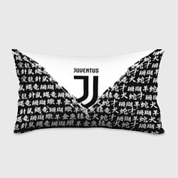 Подушка-антистресс Juventus символы китайские, цвет: 3D-принт