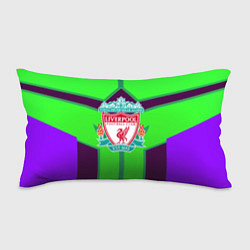 Подушка-антистресс Liverpool геометрия текстура спорт, цвет: 3D-принт