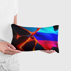 Подушка-антистресс Russia flag fractures, цвет: 3D-принт — фото 2