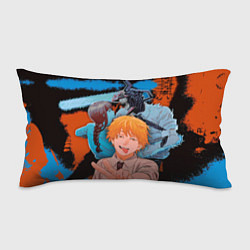 Подушка-антистресс Дэндзи и Макима из Человек бензопила, цвет: 3D-принт