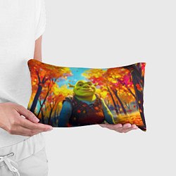 Подушка-антистресс Шрек осенний фон, цвет: 3D-принт — фото 2