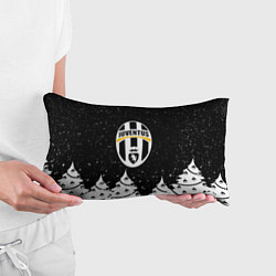 Подушка-антистресс Ювентус новый год, цвет: 3D-принт — фото 2
