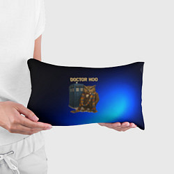 Подушка-антистресс Doctor Hoo сова у телефонной будки, цвет: 3D-принт — фото 2