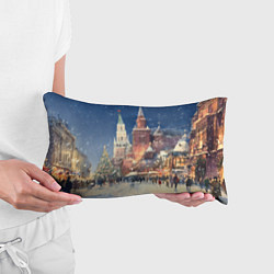 Подушка-антистресс Новый год - Москва, цвет: 3D-принт — фото 2