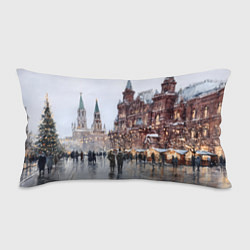 Подушка-антистресс Московский новогодний день, цвет: 3D-принт