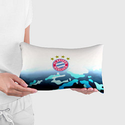 Подушка-антистресс Бавария Мюнхен камуфляж, цвет: 3D-принт — фото 2