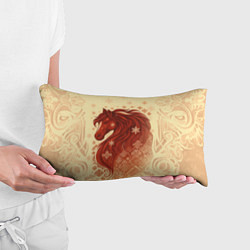 Подушка-антистресс Славянский конь, цвет: 3D-принт — фото 2