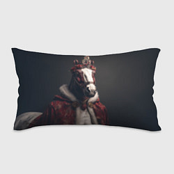 Подушка-антистресс Лошадь в новогоднем костюме