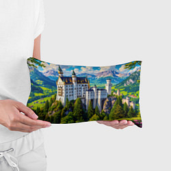 Подушка-антистресс Сказочный Нойшванштайн, цвет: 3D-принт — фото 2