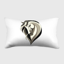 Подушка-антистресс Грациозная лошадь с гривой, цвет: 3D-принт