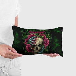 Подушка-антистресс BFMV: Roses Skull, цвет: 3D-принт — фото 2